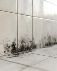 black  mold on bathroom tiles, black mold in tile grout