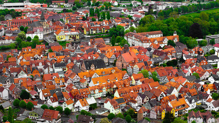 historic rotenburg an der fulda germany
