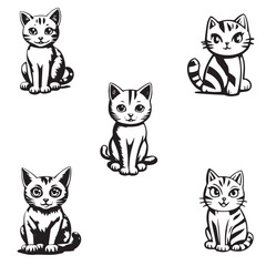 set of cats