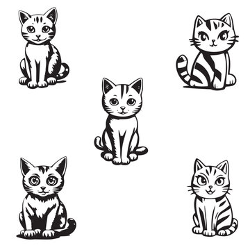 set of cats
