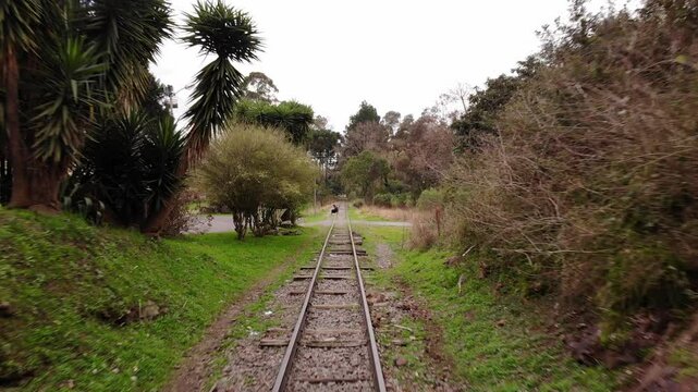 Estrada de ferro, Forqueta, Brasil, Rio Grande Do Sul
