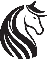 Horse logo | A cute minimalist Unique 