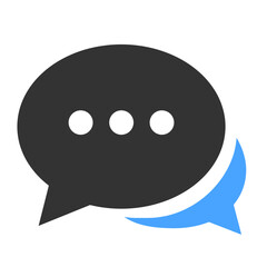 Fototapeta premium chat bubble icon vector 