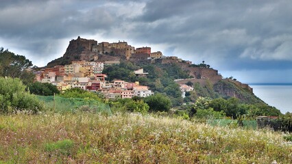 Obraz premium Castelsardo, Sardinia, Italy 