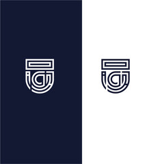 AGHO monogram logo