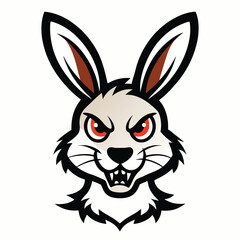 Fototapeta premium Hare Simple Logo Design