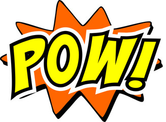 Cartoon comic sign burst clouds. Speech bubble, Pow sign expression and pop art text frames. Comics mem expressions speech, superhero book Pow label. Isolated vector symbols set