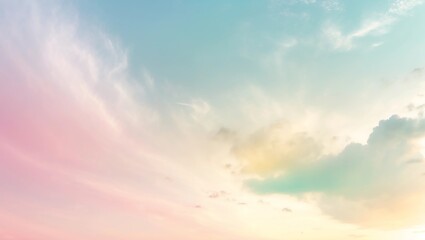 Fototapeta premium fuzzy pink blue yellow background gradient