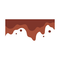 World Chocolate Day – Chocolate Drips & Decorative Border Elements