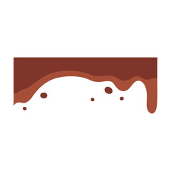 World Chocolate Day – Chocolate Drips & Decorative Border Elements