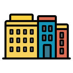 Urban Elements Vector Building