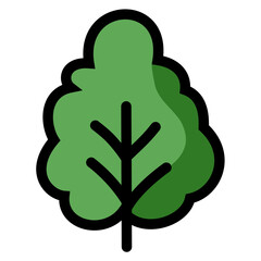 Urban Elements Vector Illustration with Tree, Building, and Traffic Symbols
