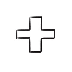 Fototapeta premium Hand Drawn Abstract Boho Line Style Illustration 