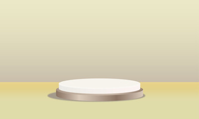 podium for product presentation