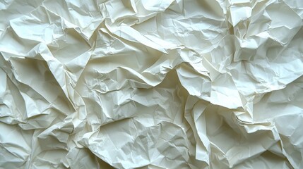 Obraz premium Textured Crumpled Paper Background for Creative Design Projects