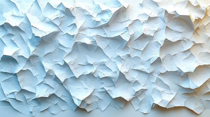 Fototapeta premium Textured Abstract Background in Cool Blue Tones with Creases