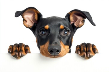 Obraz premium dachshund puppy isolated on white