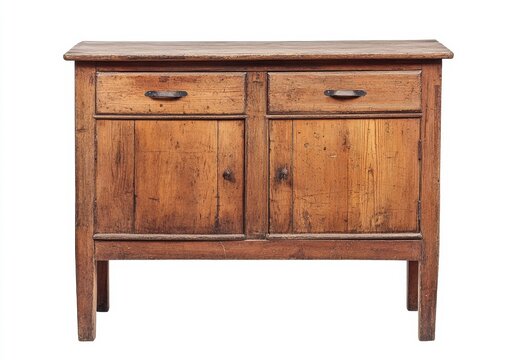 old wooden table