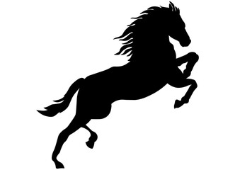 馬のシルエット