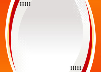 abstract curved yellow red white background