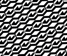 Cyberpunk Seamless Vector Design with Neon Geometry and Futuristic Wallpaper Texture