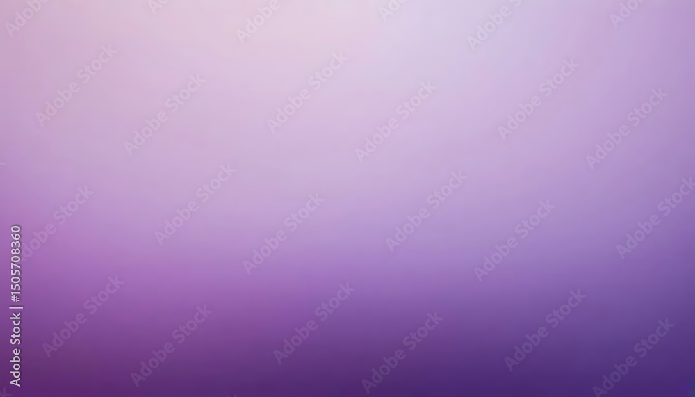 Poster a softly diffused gradient transitions from lavender to deeper purple, creating a calming scene.
