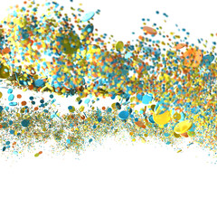 Colorful Confetti Explosion