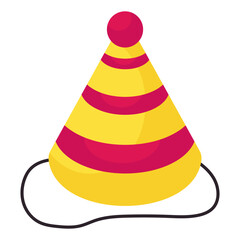 A perfect design icon of party cap