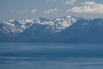 Overlooking Lake Tahoe from the Mount Rose highway