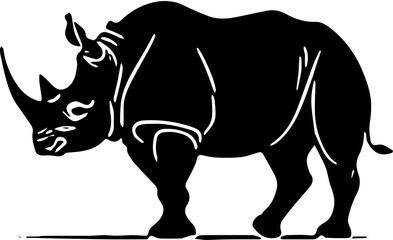 rhino vector illustration