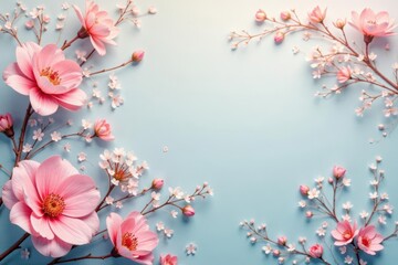 Subtle floral motif, pastel hues, delicate lines, soft, elegant