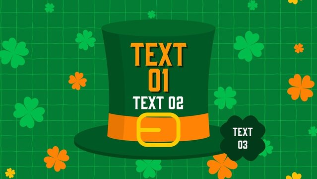 Saint Patrick's Day Festive Intro Title