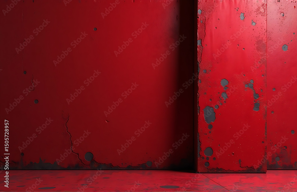 Poster dark red abstract backgrounds feature alongside red grunge walls red banners metallic corrosion text
