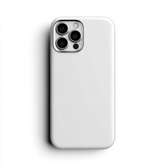 Phone case isolated on white --chaos 20