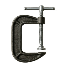 Heavy-duty Clamp Isolated on White Background