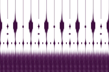 Deep plum ikat background with vertical tribal lines. Ideal for artistic decor, packaging, or web design.