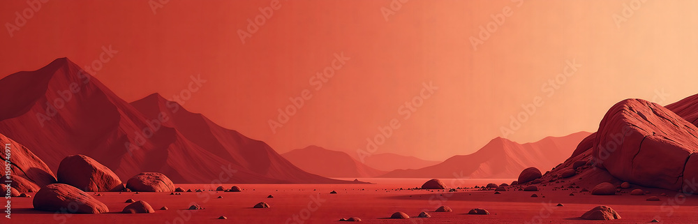 Poster grunge red background rock texture overlays light brown abstract background featuring fragment dista