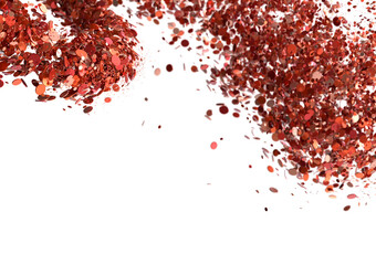Red Glitter Explosion