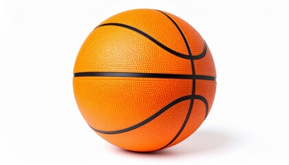 basketball isolated on white background