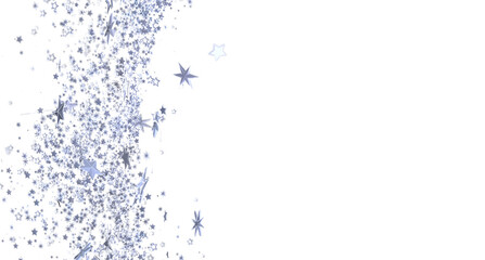 Elegant silver stars on white. Perfect for cards, websites, and more!