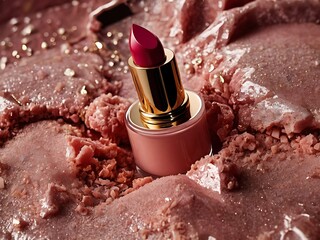 Luxury Lip Gloss on Crushed Velvet