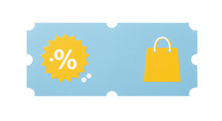 Isolated Discount Ticket