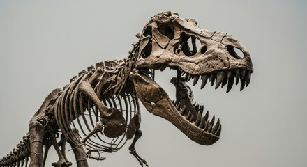 Tyrannosaurus Rex Fossil Majestic Prehistoric Beast Ancient Wonder