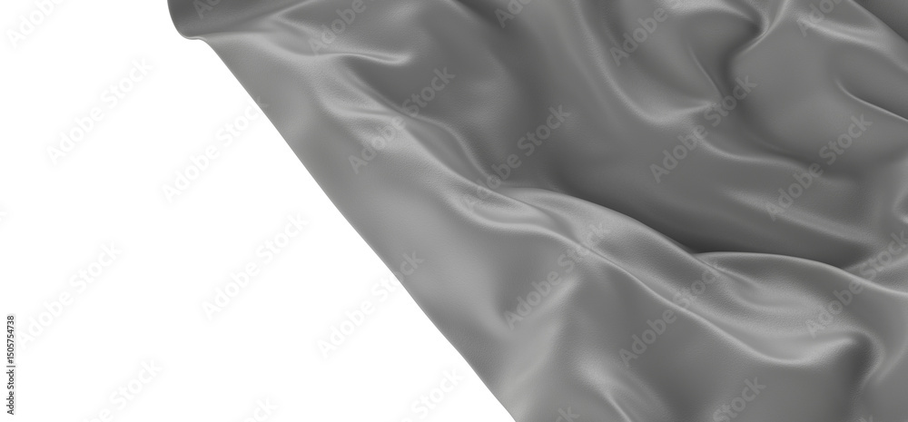 Poster close up of a white liquid splash, creating a wave-like texture.