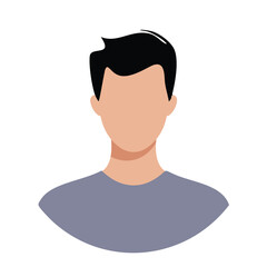 Generic male avatar profile picture placeholder