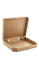 Open Pizza Box Illustration Isolated on Transparent Background