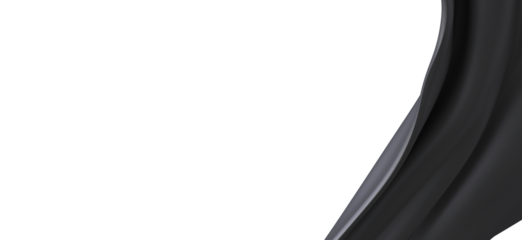 Black Fabric Drape Abstract Background