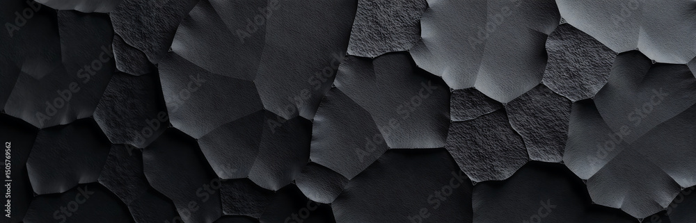 Poster rough black stone texture creates unique abstract grunge background various designs creative project