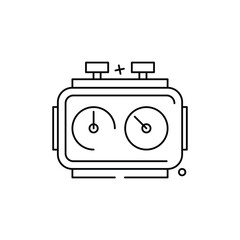 Chess Clock Icon vector