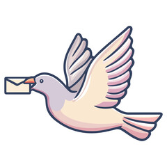 Obraz premium pigeon, animal, vector, transparent background, nature, wildlife, wing, dove, feather, isolated, peace, freedom, beak, symbol, wings, cute
